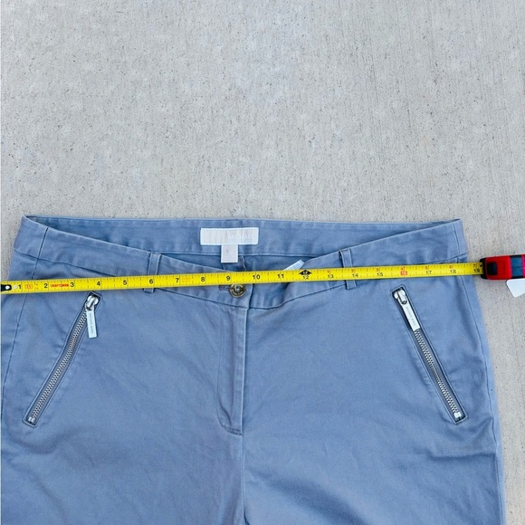 Michael Kors Light Gray Chinos with Zipper Pockets size 14 - Picture 4 of 10